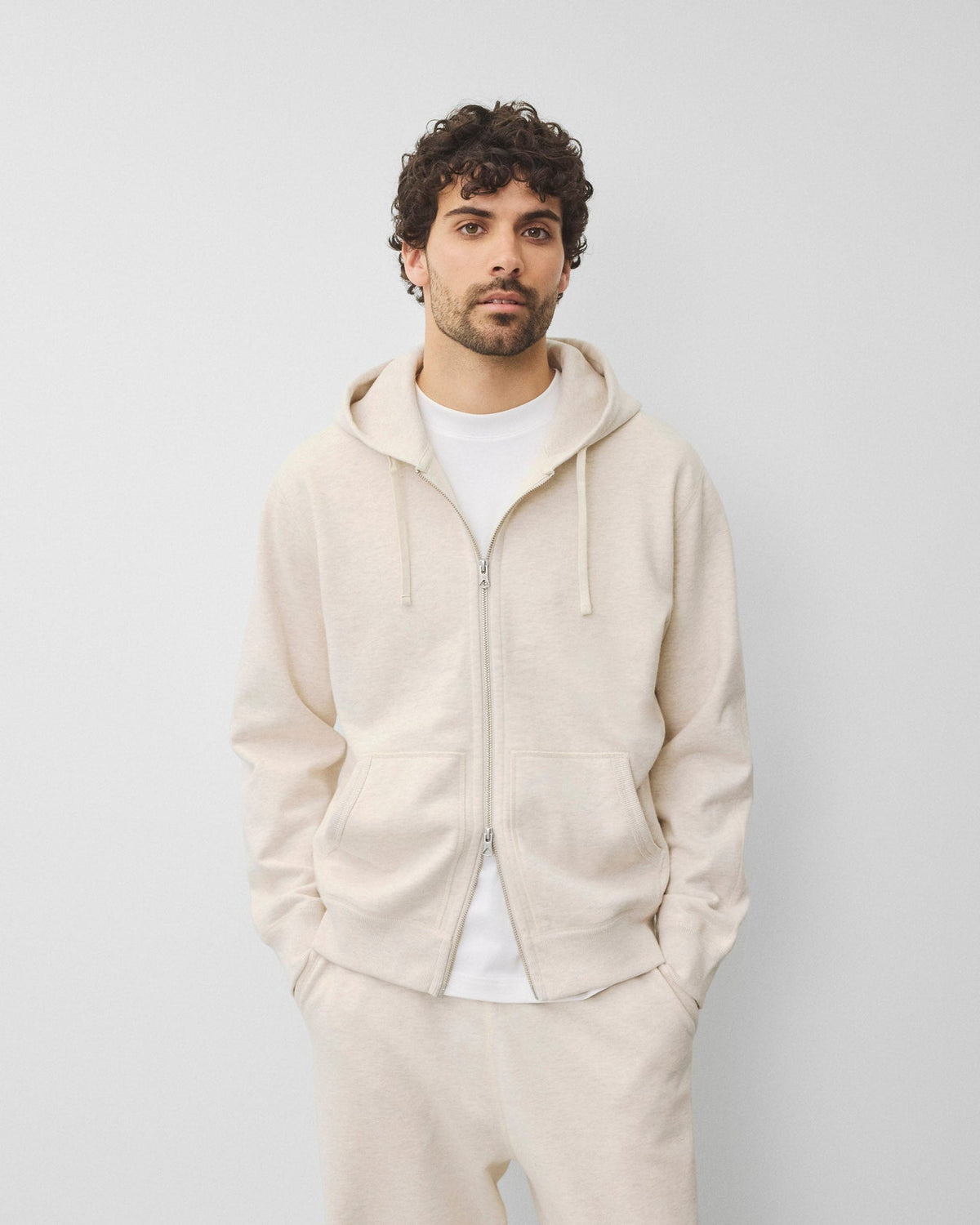 Midweight Terry Standard Zip Hoodie