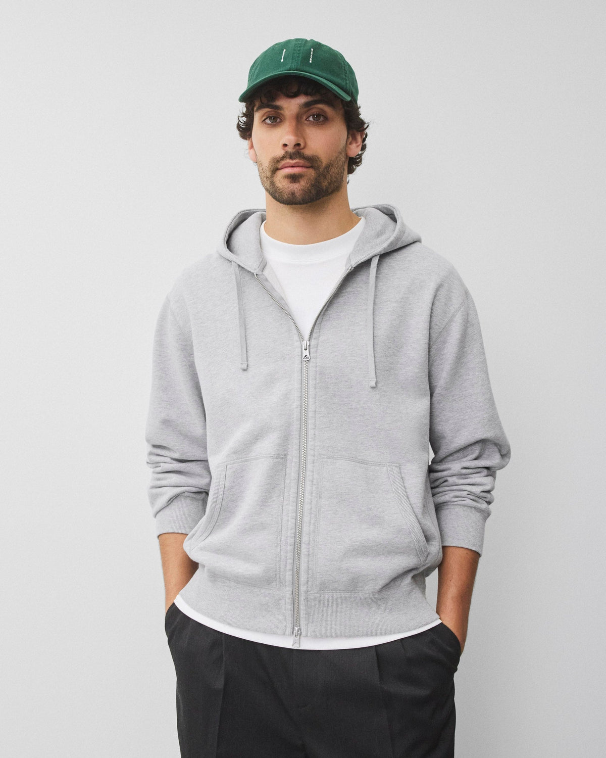 Midweight Terry Standard Zip Hoodie