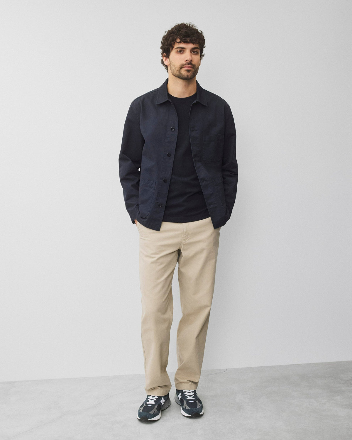Cotton Chino Chore Jacket