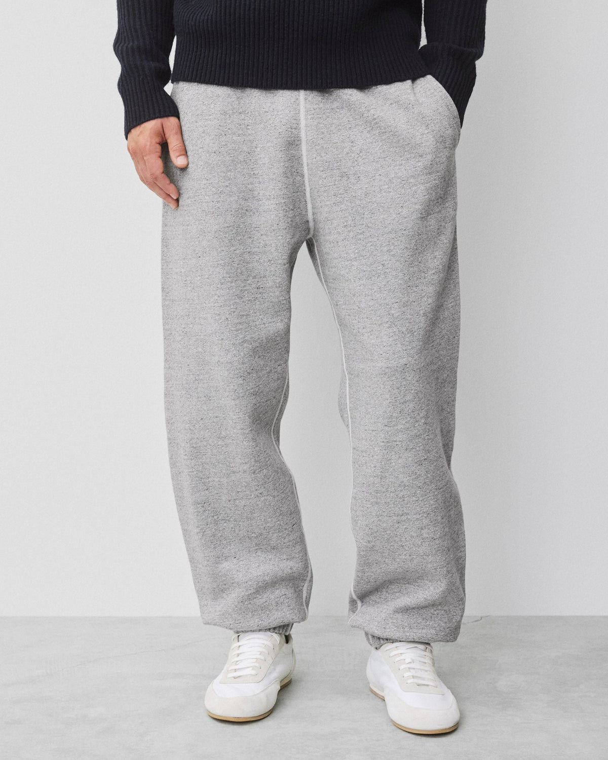 Brushed Fleece Relaxed Cuffed Sweatpant